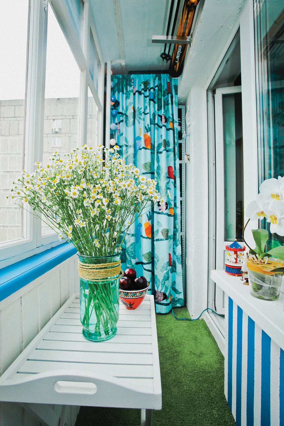 Оригинальный интерьер балкона - Фото 37