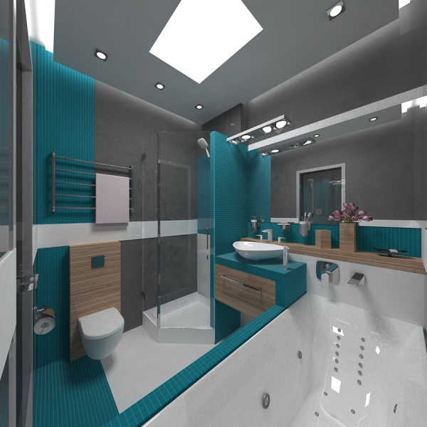 Дизайн ванной комнаты 9 кв м фото