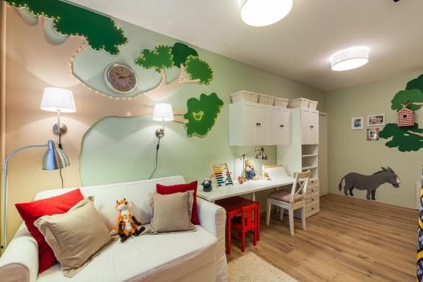 комната для ребенка в стиле Икея