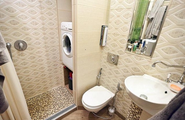 Дизайн ванной комнаты в панельном доме