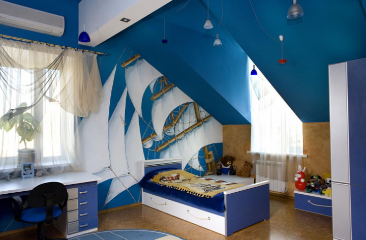 Выбираем дизайн штор для детской комнаты подростка