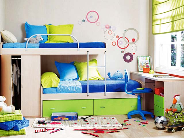 Дизайн детской комнаты для мальчика и девочки