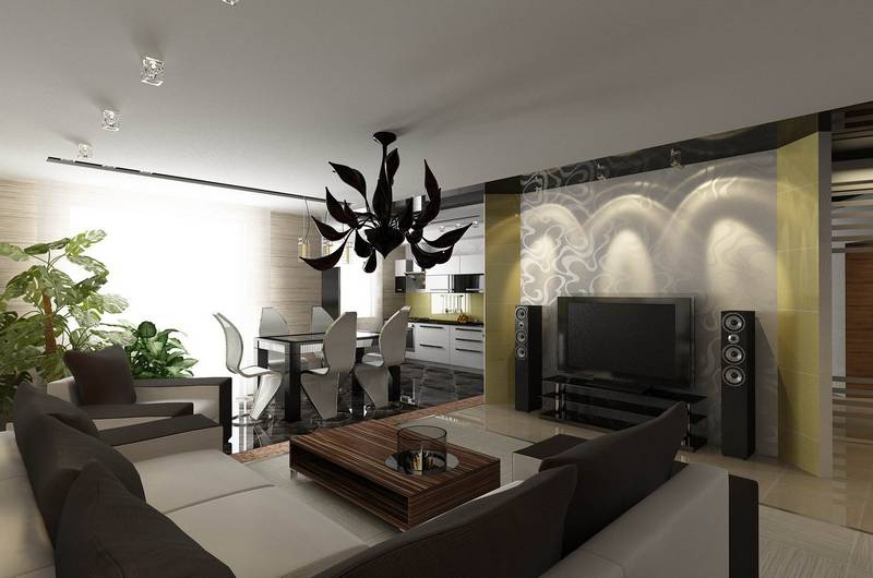 Идеи для дизайна кухни-гостиной на 30 кв м