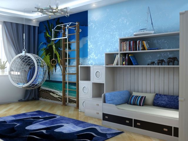 Интерьер комнаты для подростка мальчика 14-16 лет (33 фото)