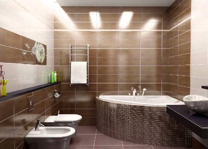 Дизайн ванной комнаты и туалета 