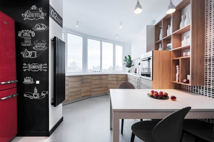 Интерьер кухни совмещенной с гостиной: 7 проектов в современном стиле