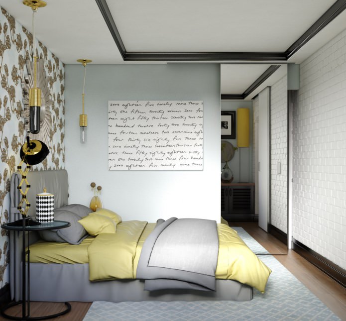 дизайн маленькой спальни в квартире хрущевке