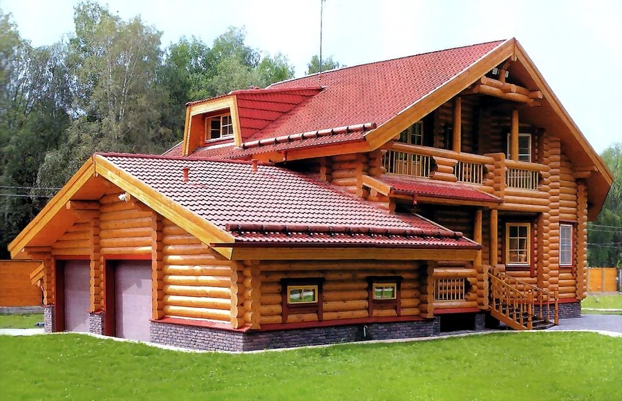 русский стиль дачного дома