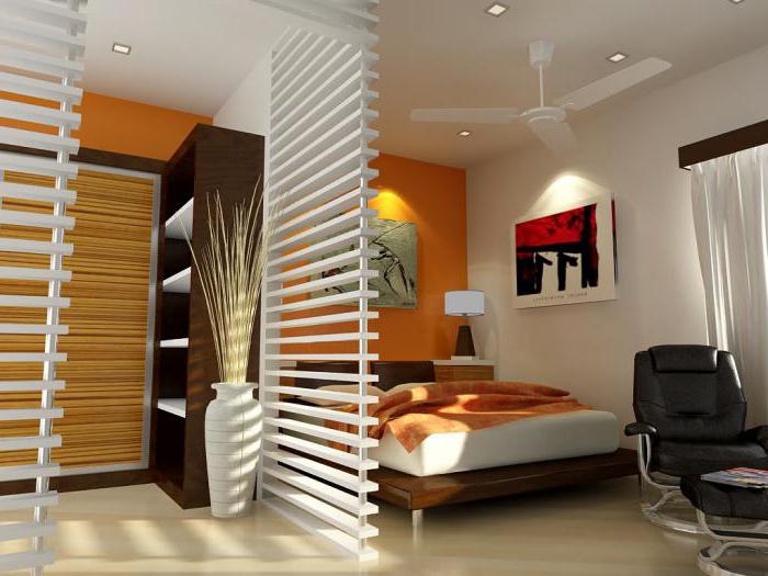 дизайн небольшой спальни гостиной