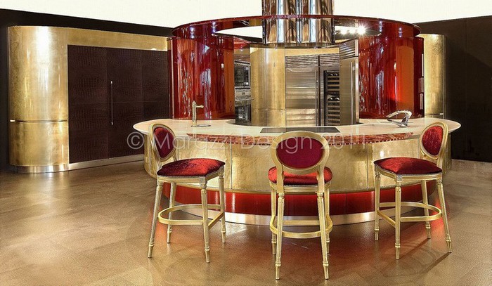 Самая дорогая кухня в мире - Colosseo Oro от студии Marazzi Design 7 (700x407, 97Kb)