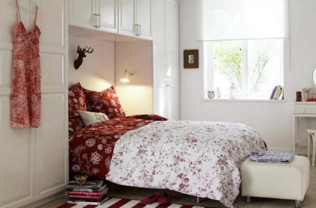 Спальные гарнитуры для маленьких комнат: правила выбора