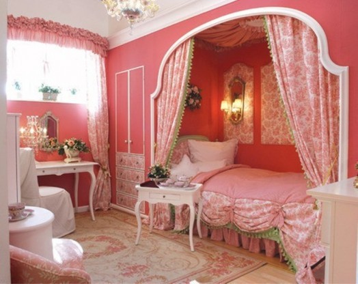 Комната для девочки в парижском стиле. Фото 13
