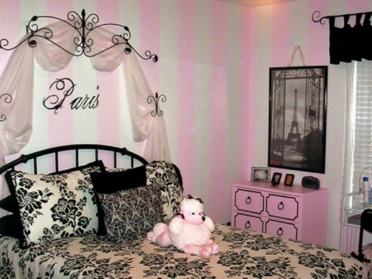 Комната для девочки в парижском стиле. Фото 14