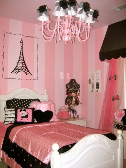 Комната для девочки в парижском стиле. Фото 2