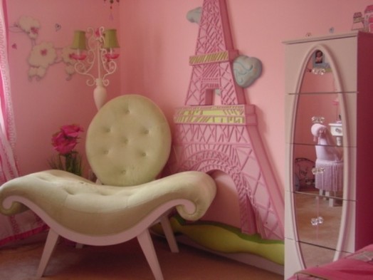 Комната для девочки в парижском стиле. Фото 8