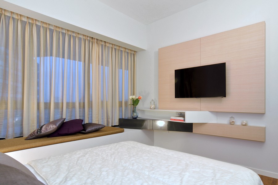 Дизайн интерьера квартиры в Сингапуре от KNQ Associates