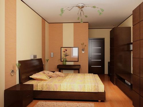 Дизайн спальни 13 кв. м фото: реальный интерьер, проект квадратной комнаты