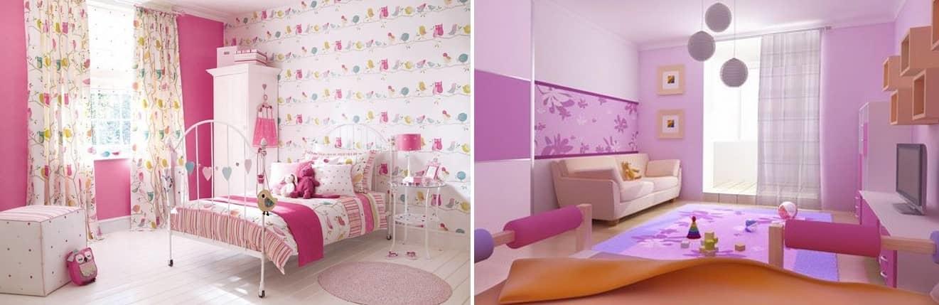 Почувствуйте себя дизайнером при оформлении стен разными обоями в одной комнате