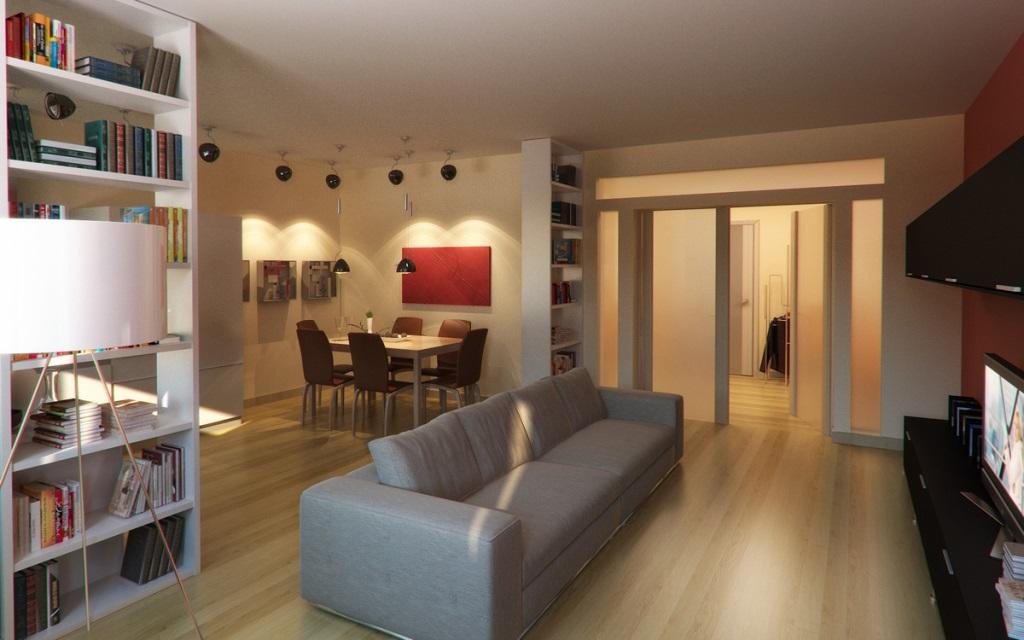 Зонирование гостиной с помощью мебели - простой и действенный способ гармоничного разделения пространства комнаты