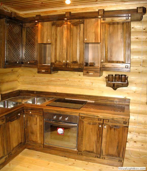 Кухня под старину создаст неповторимую атмосферу в вашем доме