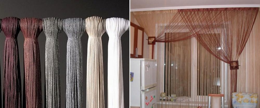 Для изготовления кисейных штор в домашних условиях нужны достаточно тяжелые и прочные нити