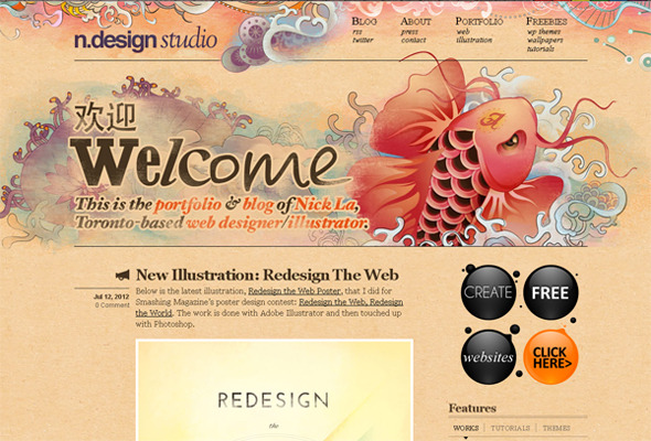 Подборка невероятных сайтов веб-дизайн студий. Изображение № 6.