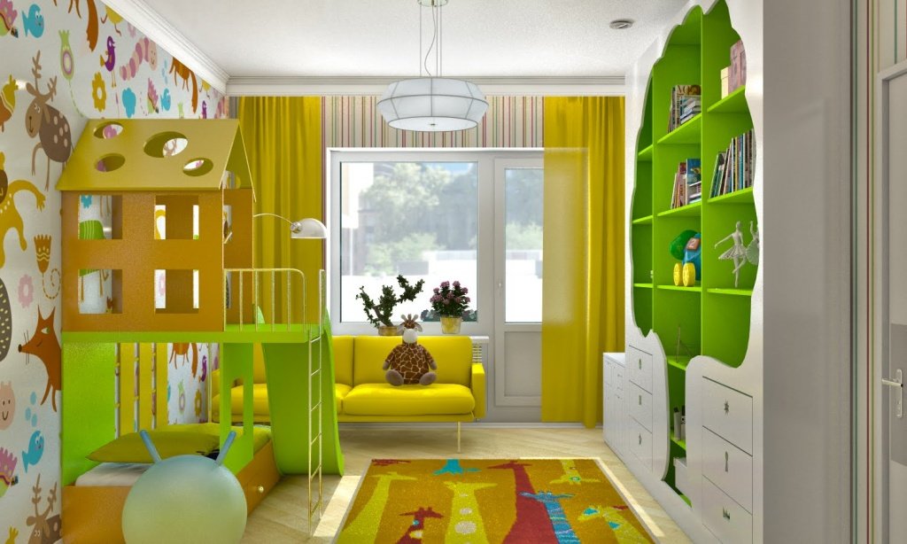 Дизайн детской комнаты | блог дизайнера «ONPRINT»