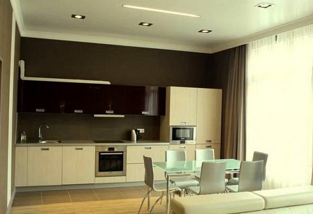 Дизайн проект – кухня гостиная 20 кв. м. 2