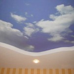 Облачный потолок в комнате ребенка дизайн