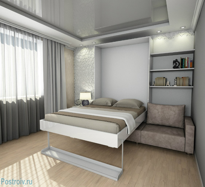 Кровать-трансформер в гостиной - Фото 15