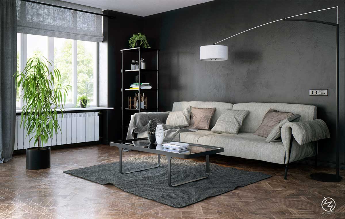 chic-black-interior-theme