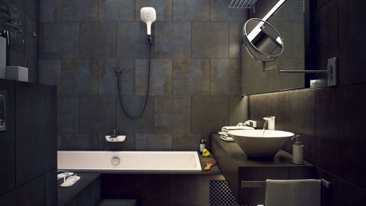 Дизайн ванной комнаты 2018. Фото, новинки и идеи современного дизайна ванной комнаты в 2018 году 4381