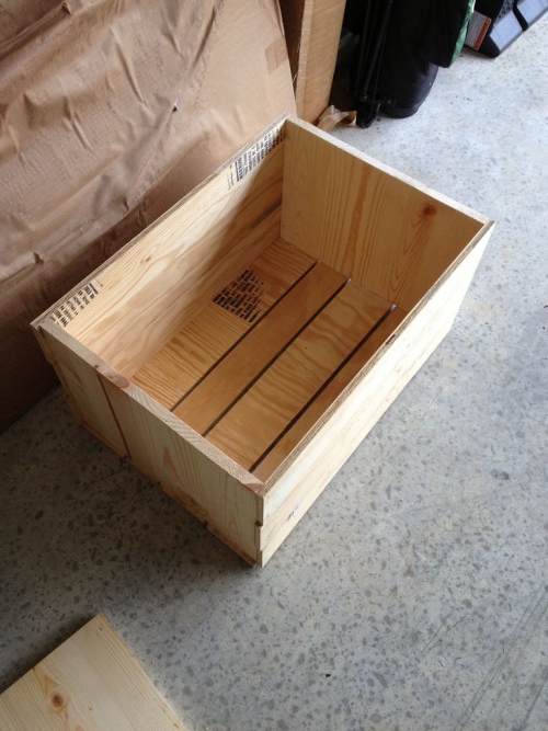 Кофейный столик «ящики» из фанеры - готовый ящик