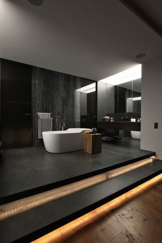 Современная ванная комната - фото