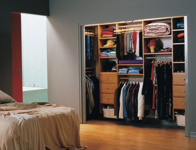 Шкафы для одежды фото