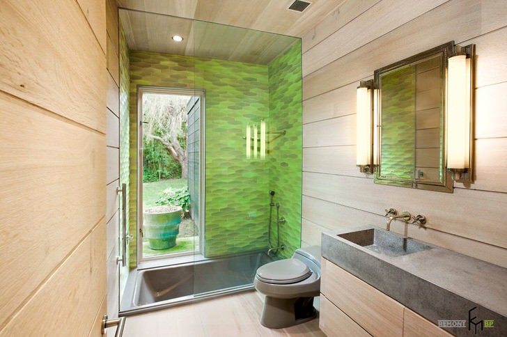 Необычные фото стильных маленьких ванных комнат в современном дизайне (32 фото)