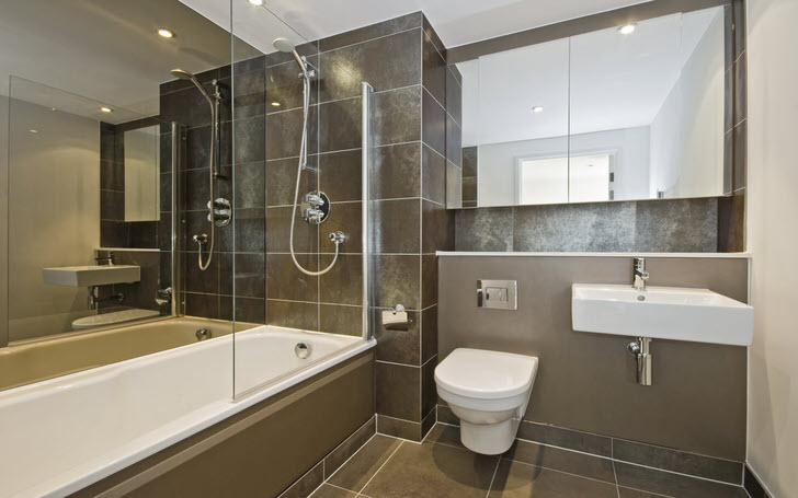 Большая ванная комната: советы по оформлению дизайна (45 фото)