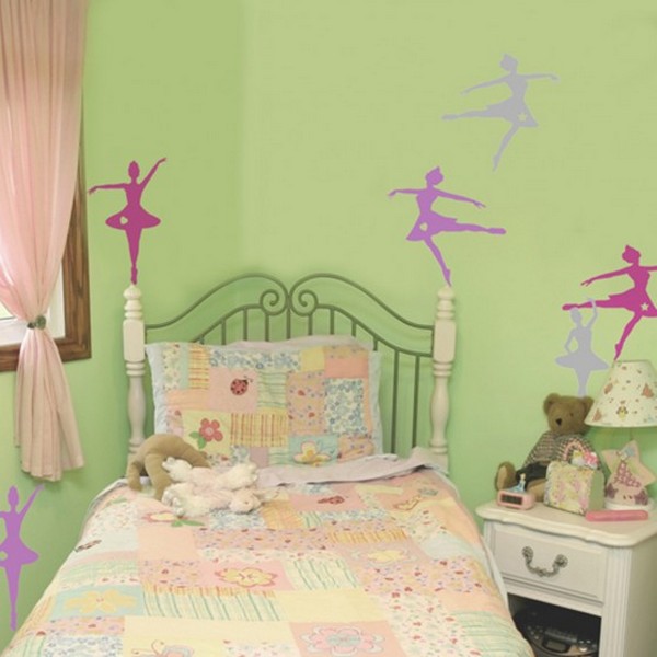 Спокойные цвета для детской комнаты для девочки