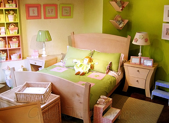 Комната для девочки 3-5 лет в стиле кантри