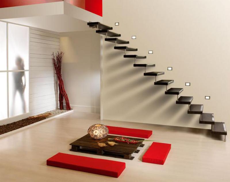 Лестница для интерьера в японском стиле