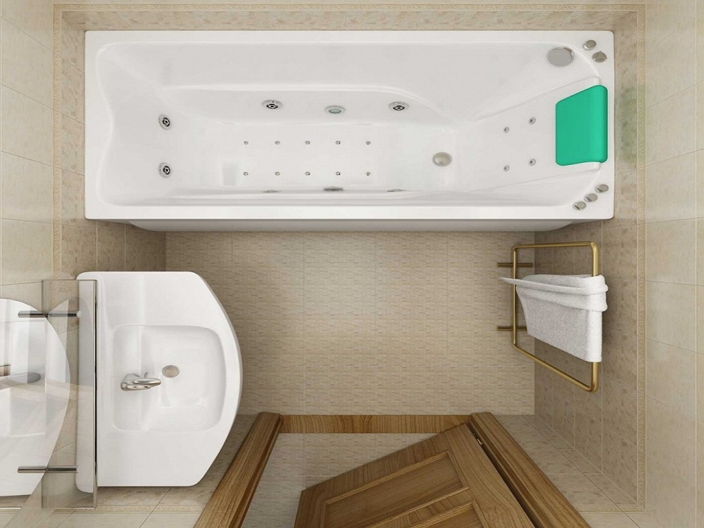 ванная комната эконом дизайн фото