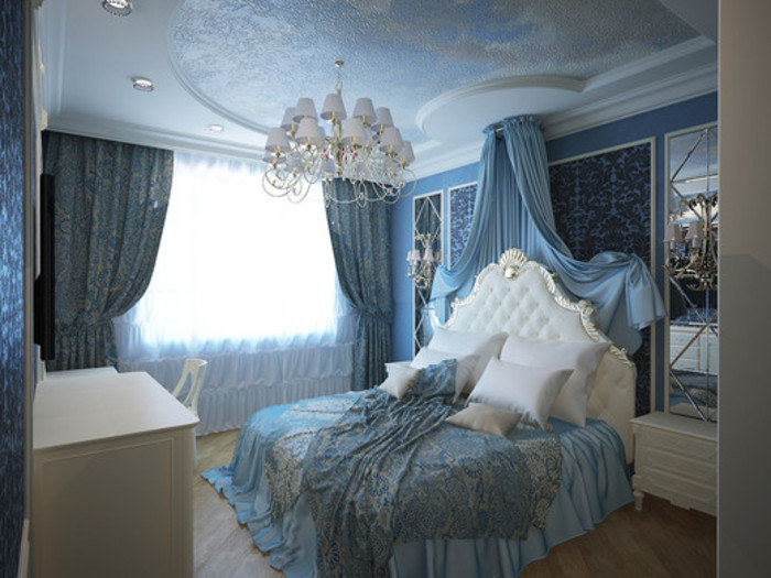 роскошная спальня