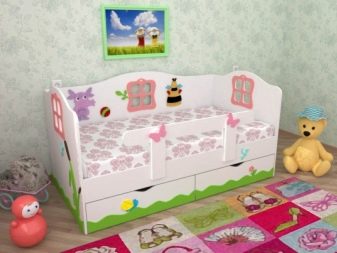 Кровать для девочки (93 фото): детские красивые модели кроваток-замков девочкам от 3 лет до 7 и старше