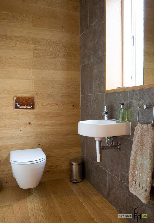 50 идей: плитка для маленького туалета (санузла) на фото