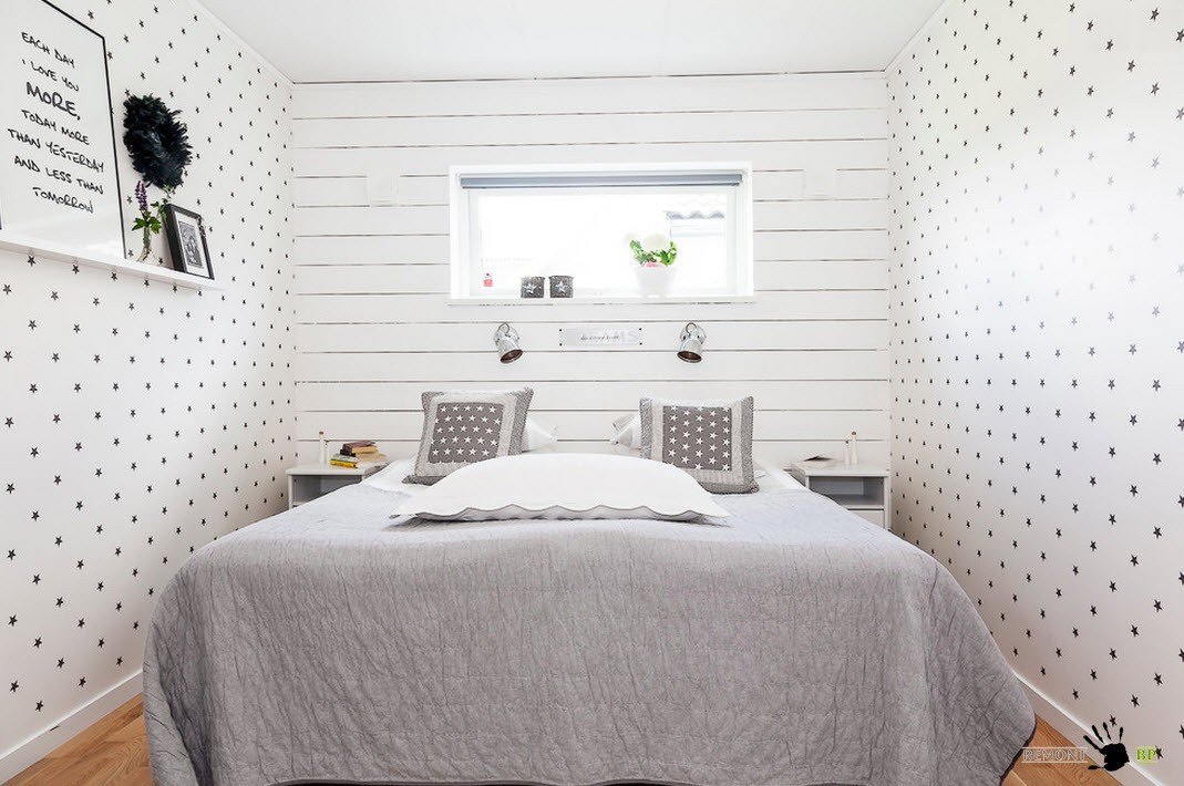100 лучших идей для оформления стен в спальне на фото