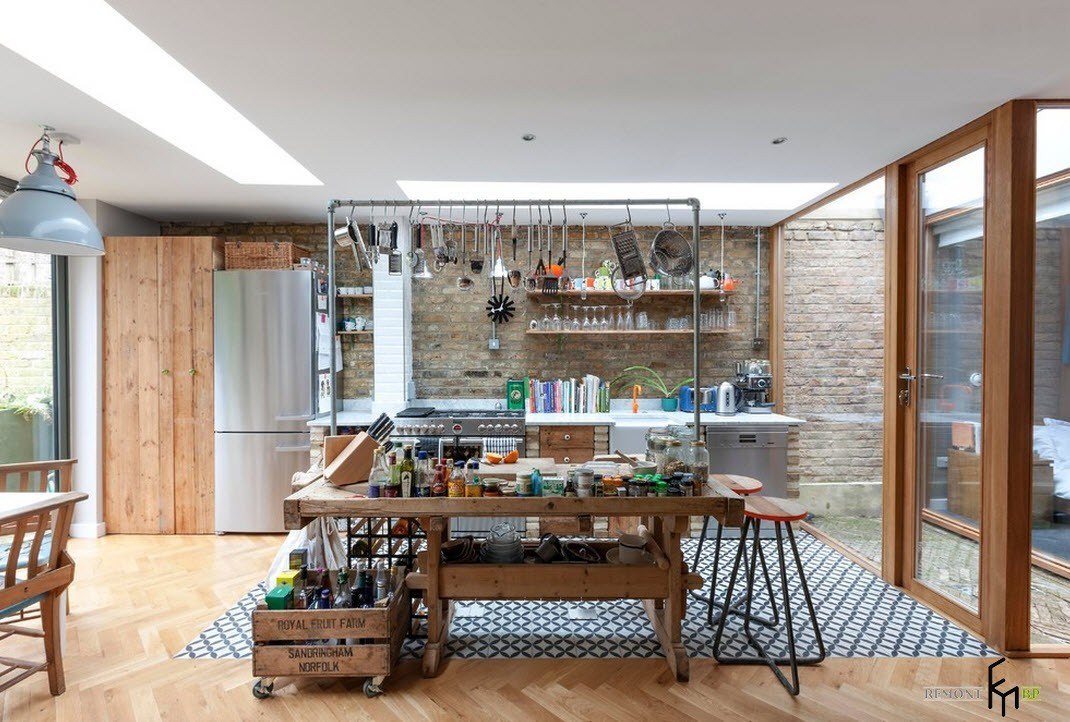 100 лучших идей дизайна большой кухни: красивые интерьеры на фото