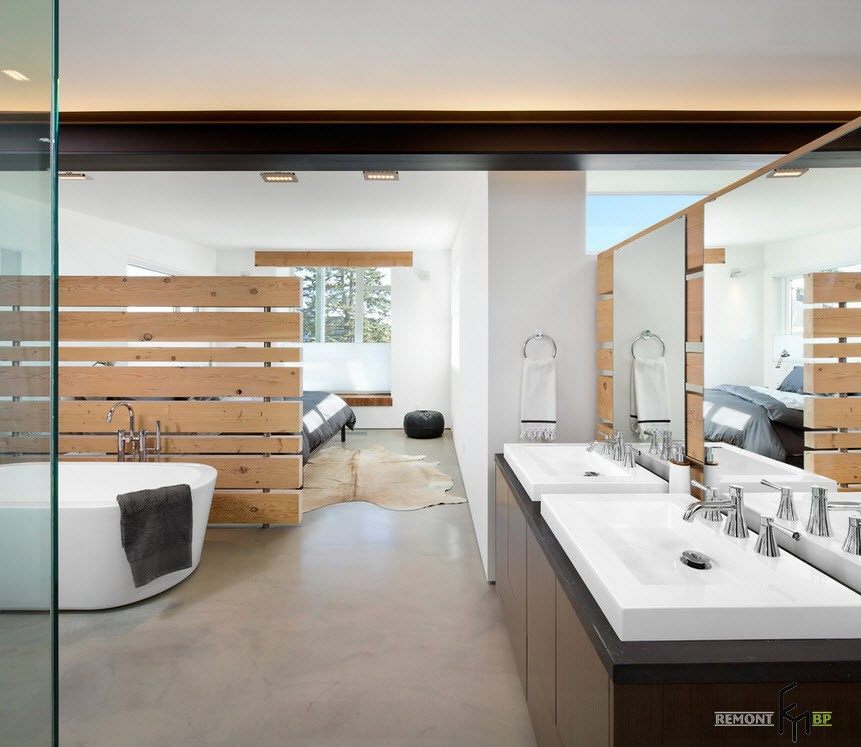 100 лучших идей дизайна большой ванной комнаты на фото