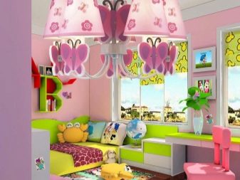 Люстры в детскую комнату для девочки (38 фото): потолочные модели для девочки-подростка и малышек
