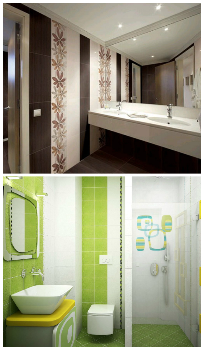 Отделка ванной комнаты пластиковыми панелями, дизайн с фото