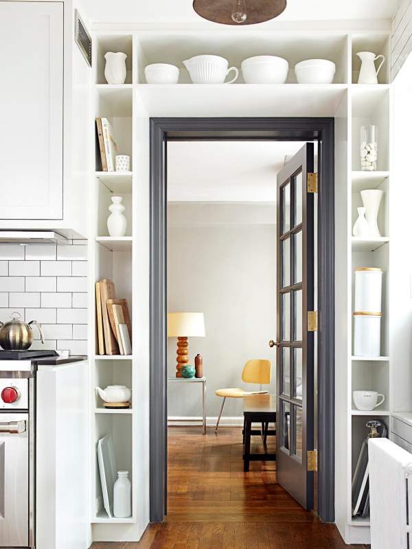 Выбираем двери для кухни: 22 фото стильных решений